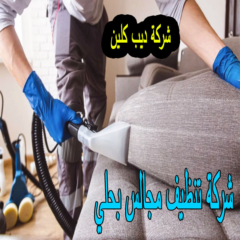 شركة تنظيف المجالس بحلي