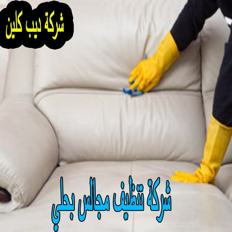 شركة تنظيف المجالس بحلي