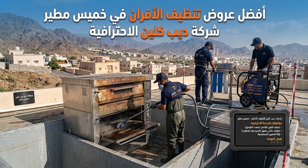 شركة تنظيف افران بخميس مطير