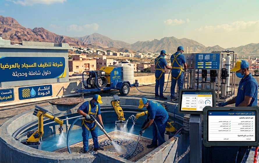شركة تنظيف السجاد بالعرضيات