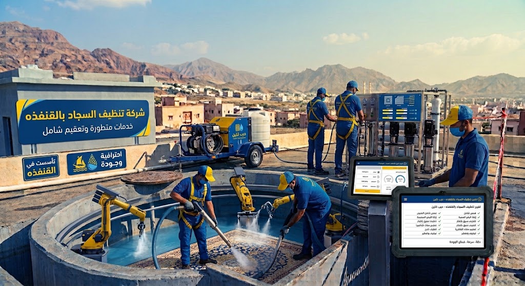 شركة تنظيف السجاد بالقنفذه