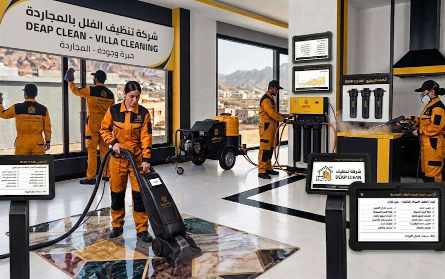 شركة تنظيف الفلل بالمجاردة