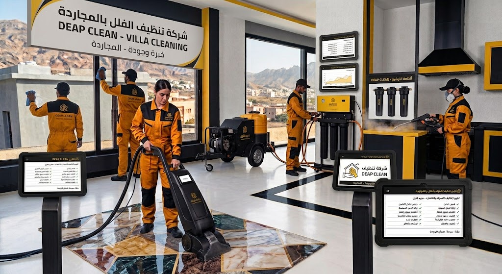 شركة تنظيف الفلل بالمجاردة