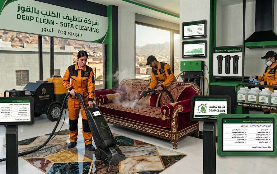 شركة تنظيف الكنب بالقوز