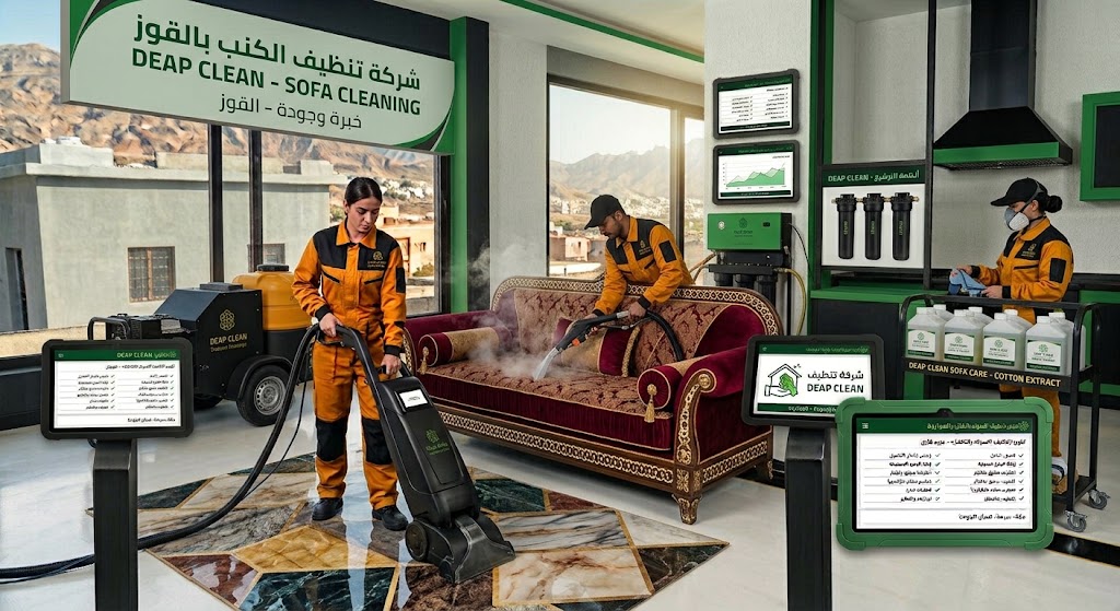 شركة تنظيف الكنب بالقوز