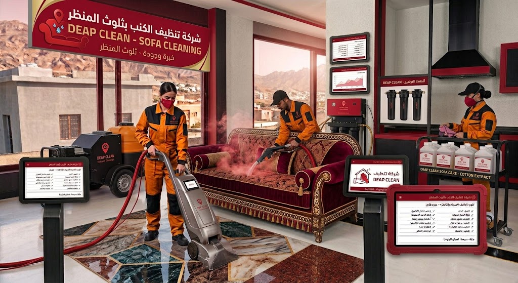 شركة تنظيف الكنب بثلوث المنظر