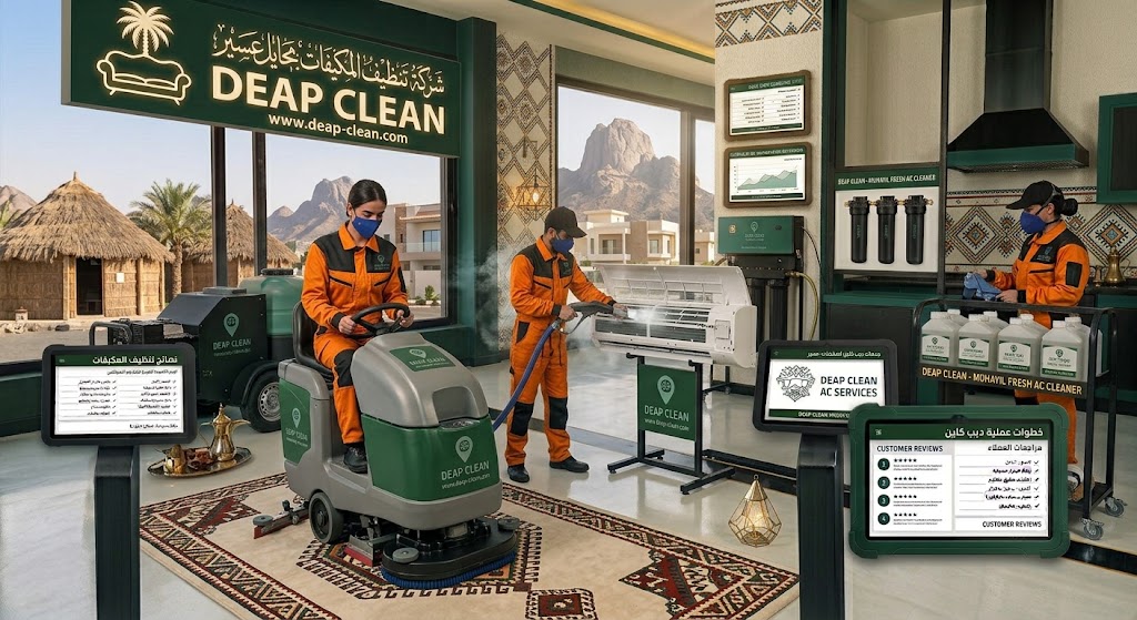 شركة تنظيف المكيفات بمحايل عسير
