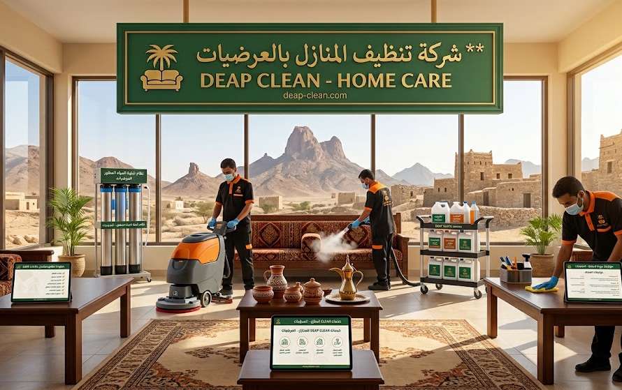 شركة تنظيف منازل بالعرضيات