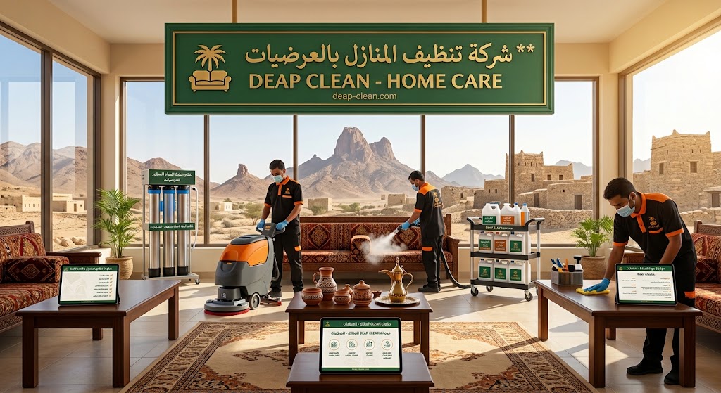 شركة تنظيف منازل بالعرضيات